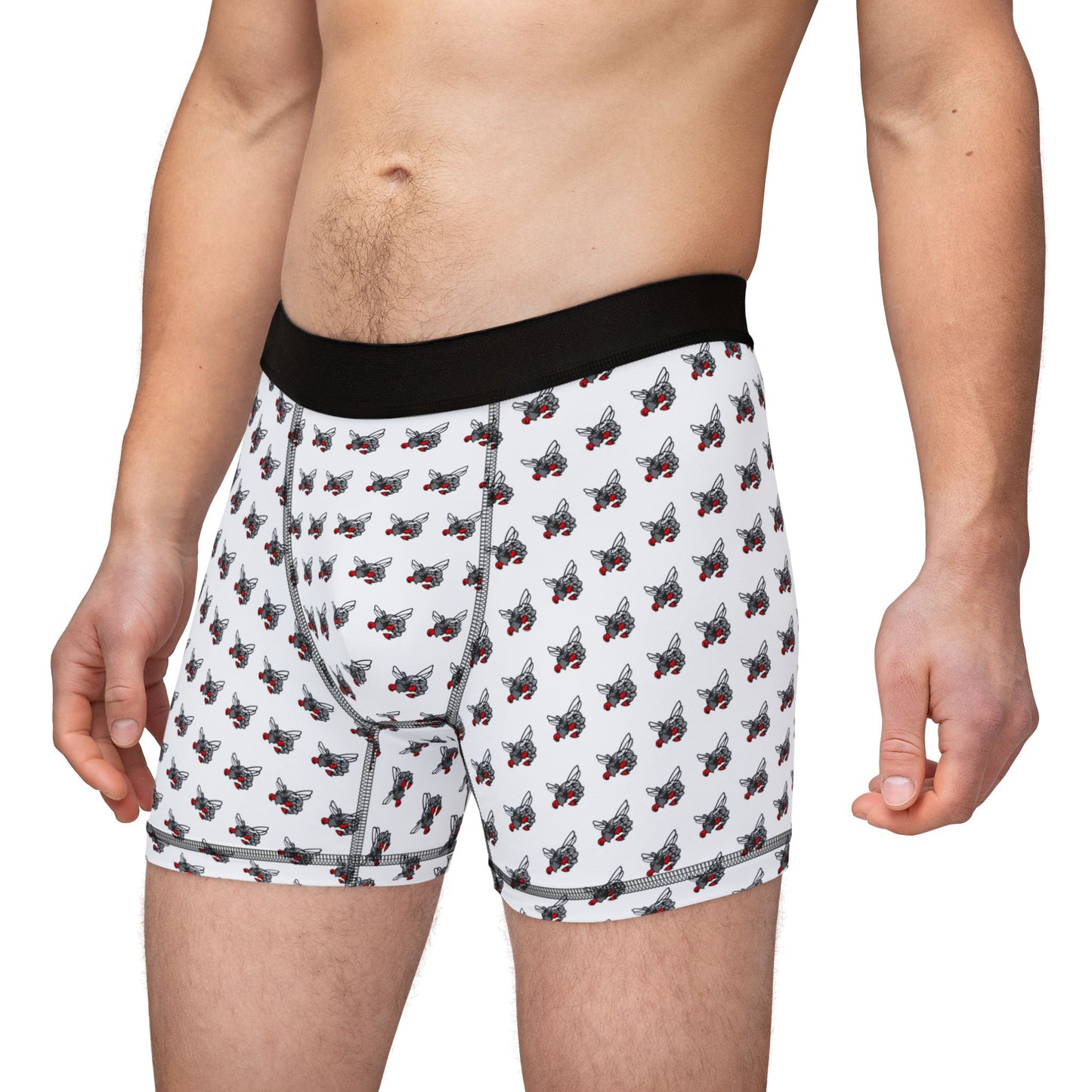 Men's Boxer Briefs — All-Over Print Hilldale Hornet Pattern