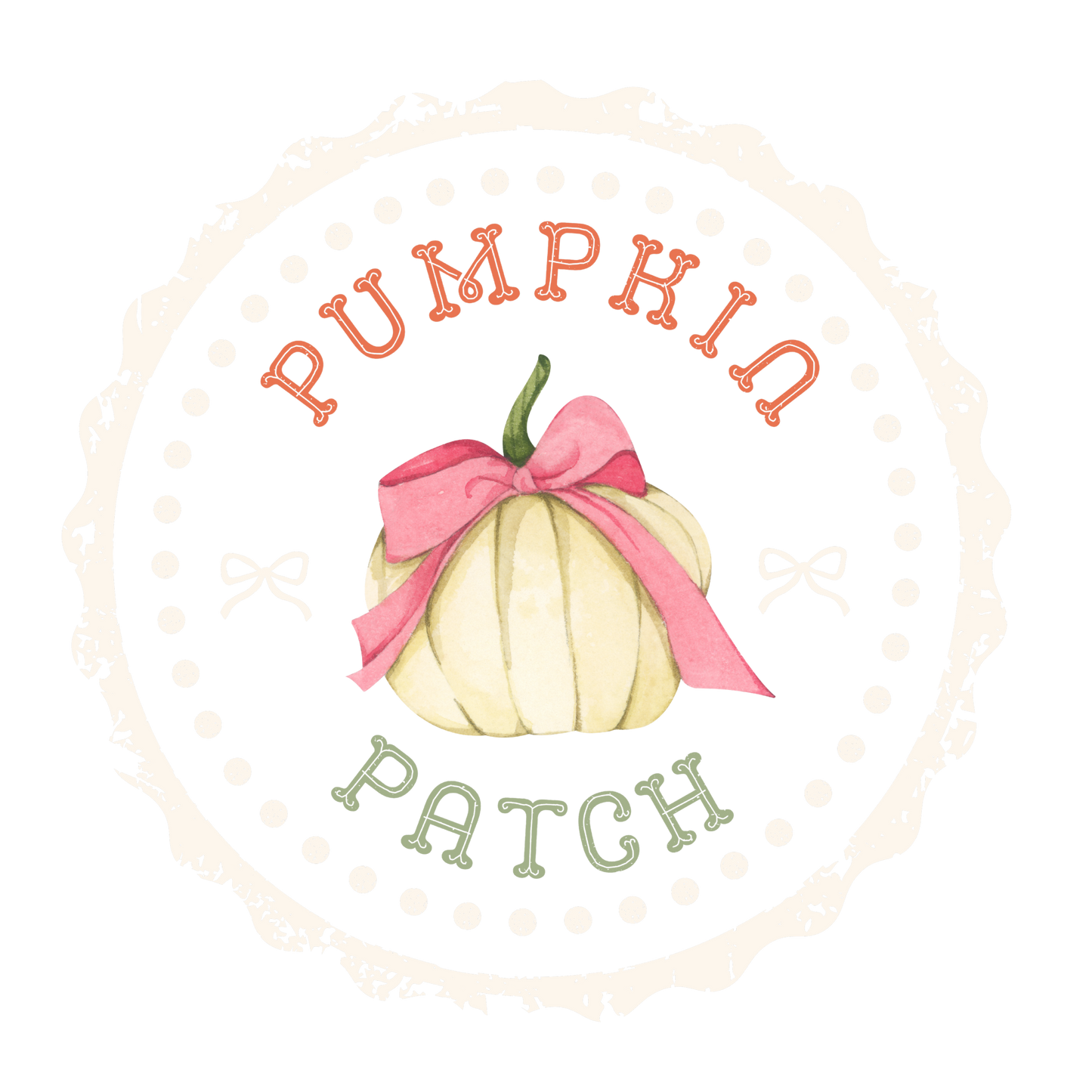 DIY Scalloped Pumpkin PNG Download