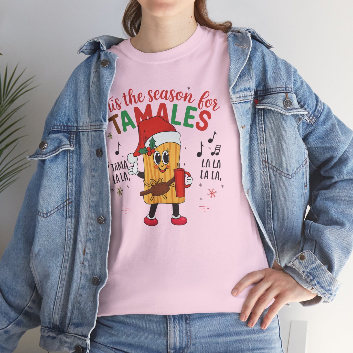 'Tis the Season for Tamales T-Shirt — Christmas Tamale Holiday Tee