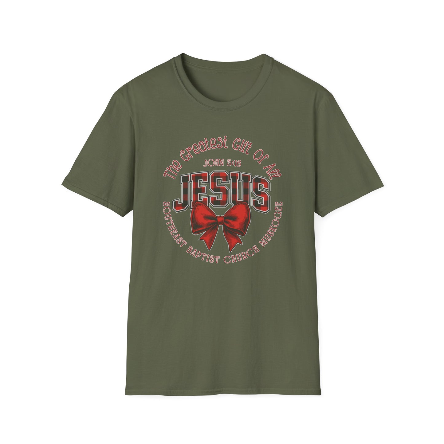 Jesus - The Greatest Gift Christian T-Shirt (John 3:16)