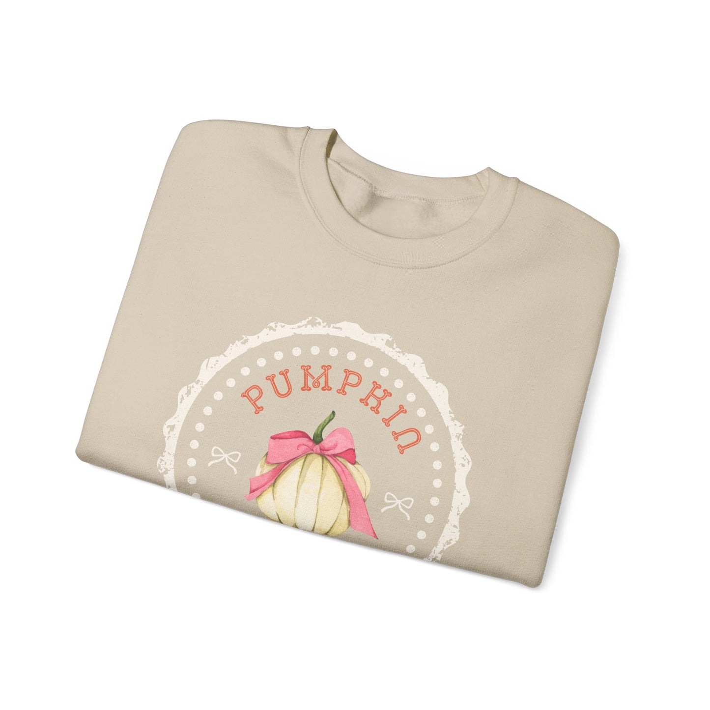 Pumpkin Patch Crewneck Sweatshirt — Fall Pumpkin Graphic Pullover
