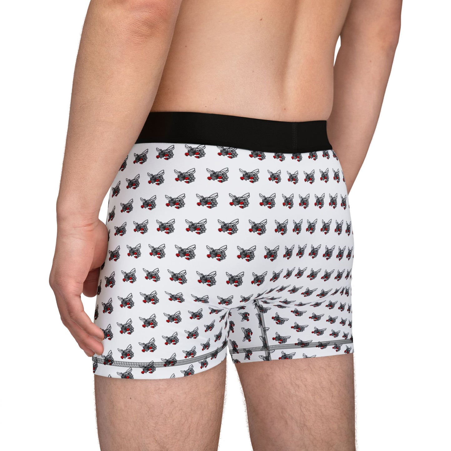 Men's Boxer Briefs — All-Over Print Hilldale Hornet Pattern
