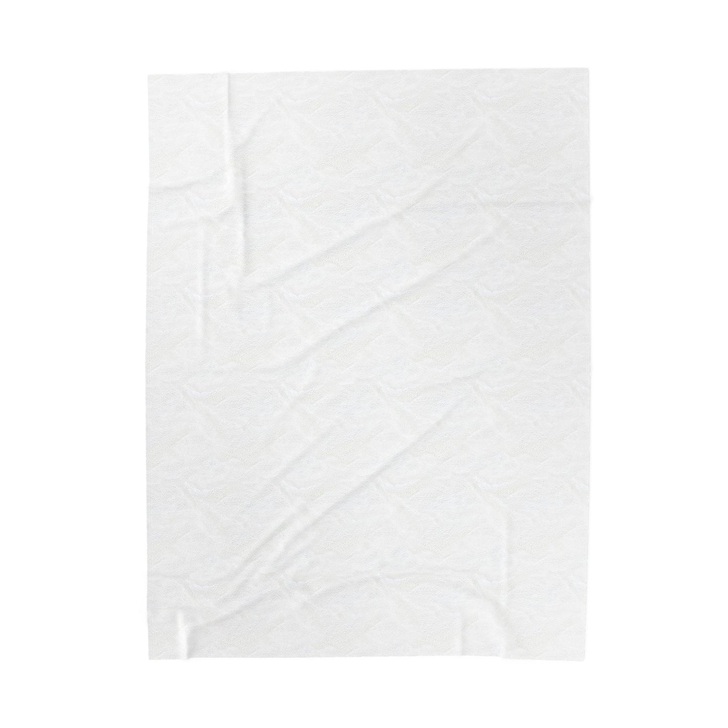 Oklahoma Velveteen Plush Blanket – 'The Sooner State' Floral Cotton Boll Design