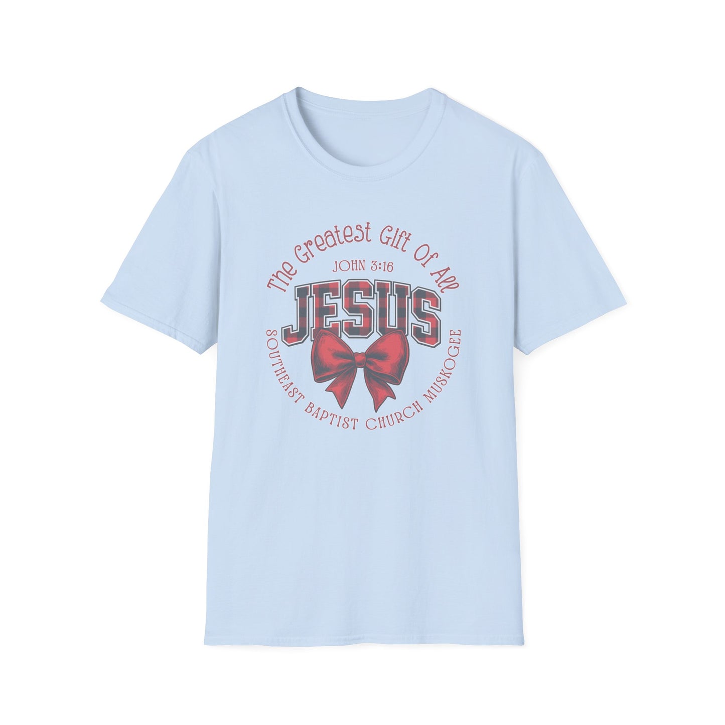 Jesus - The Greatest Gift Christian T-Shirt (John 3:16)