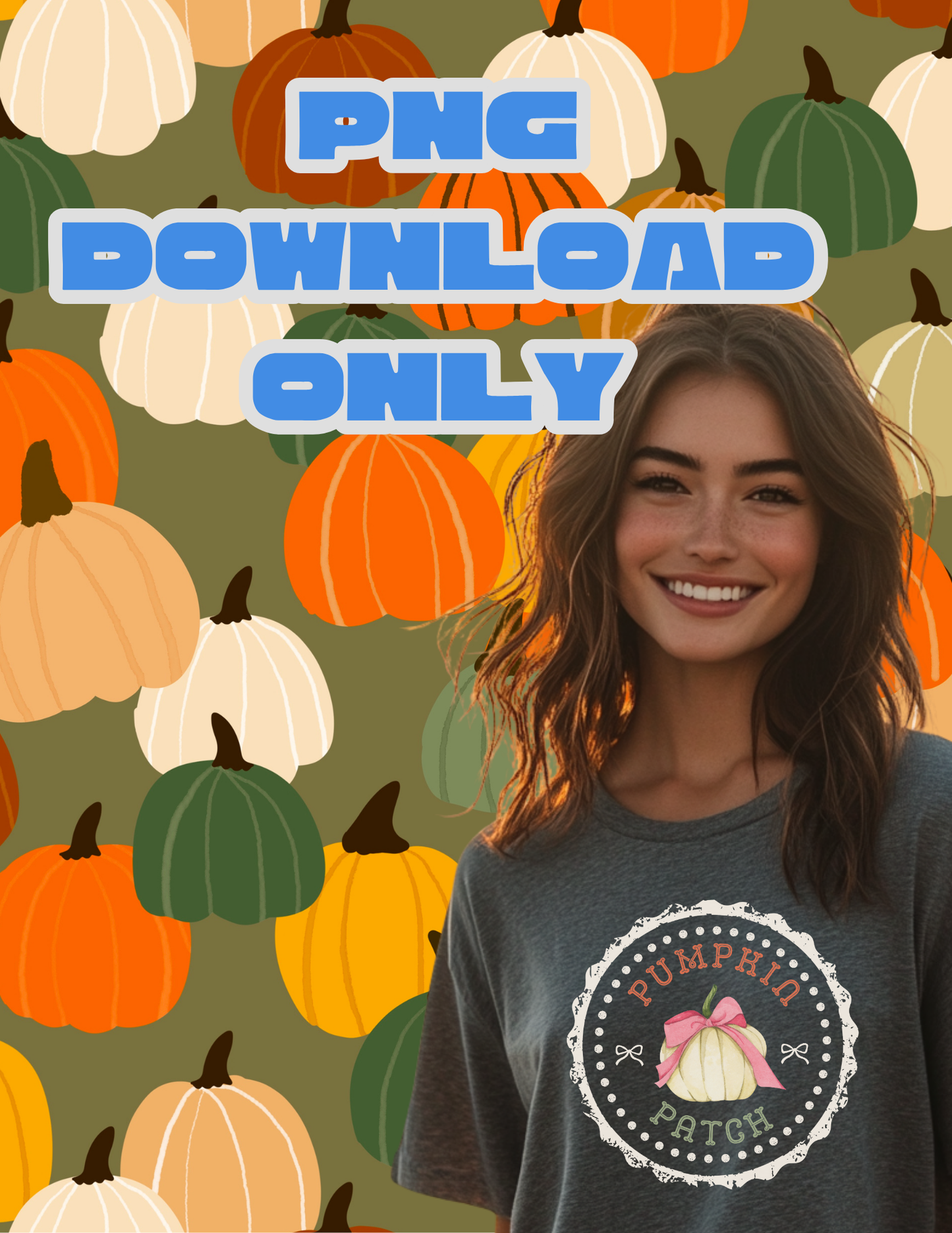 DIY Scalloped Pumpkin PNG Download