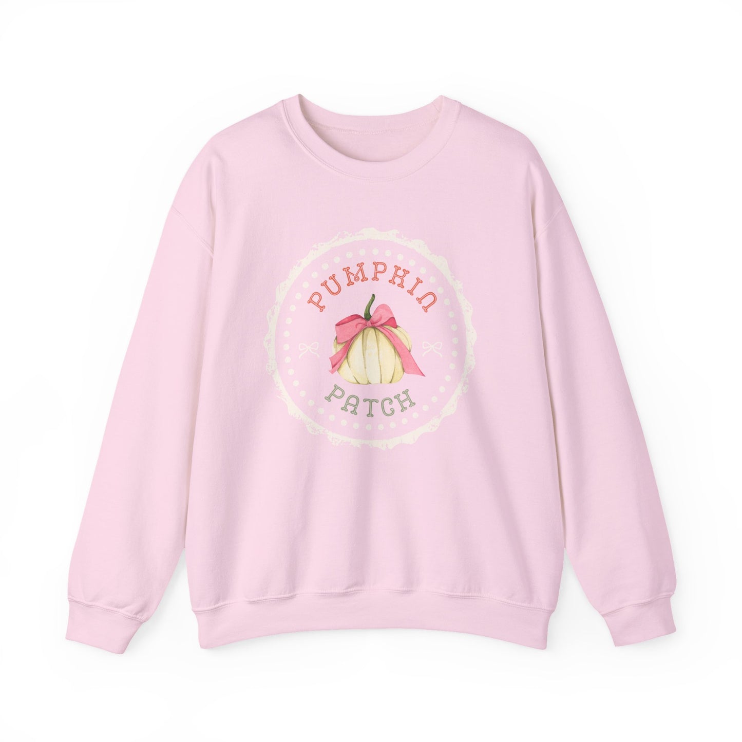 Pumpkin Patch Crewneck Sweatshirt — Fall Pumpkin Graphic Pullover