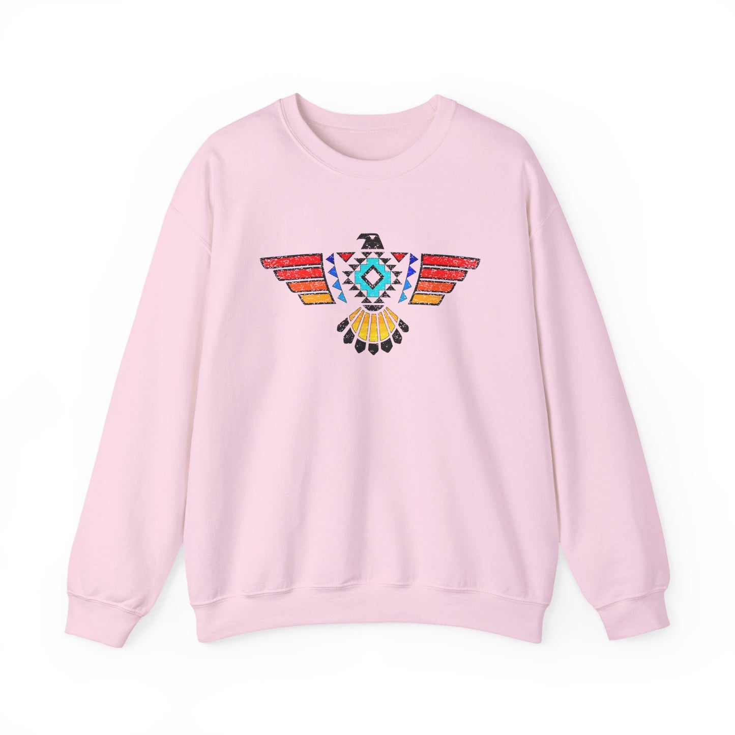 Native-Inspired Thunderbird Crewneck Sweatshirt