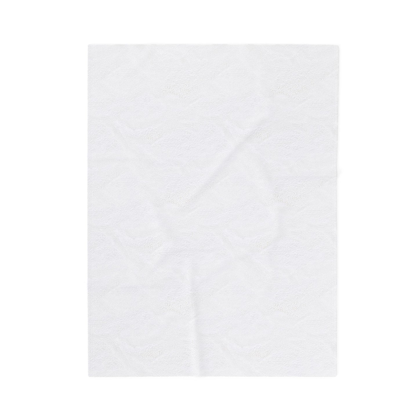 Oklahoma Velveteen Plush Blanket – 'The Sooner State' Floral Cotton Boll Design