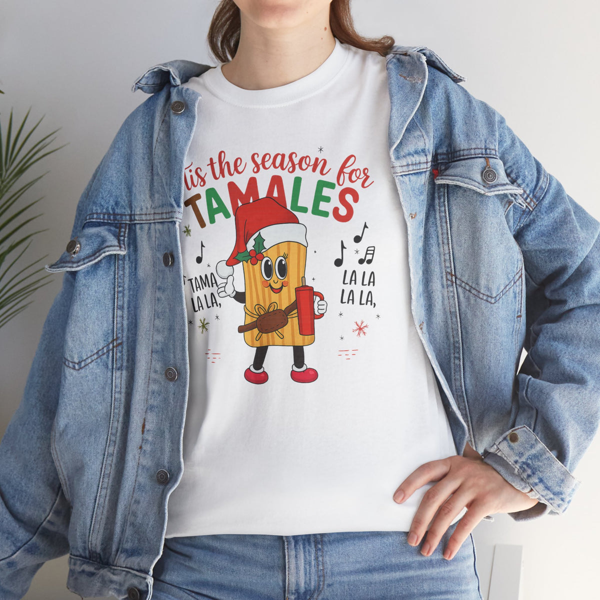 'Tis the Season for Tamales T-Shirt — Christmas Tamale Holiday Tee