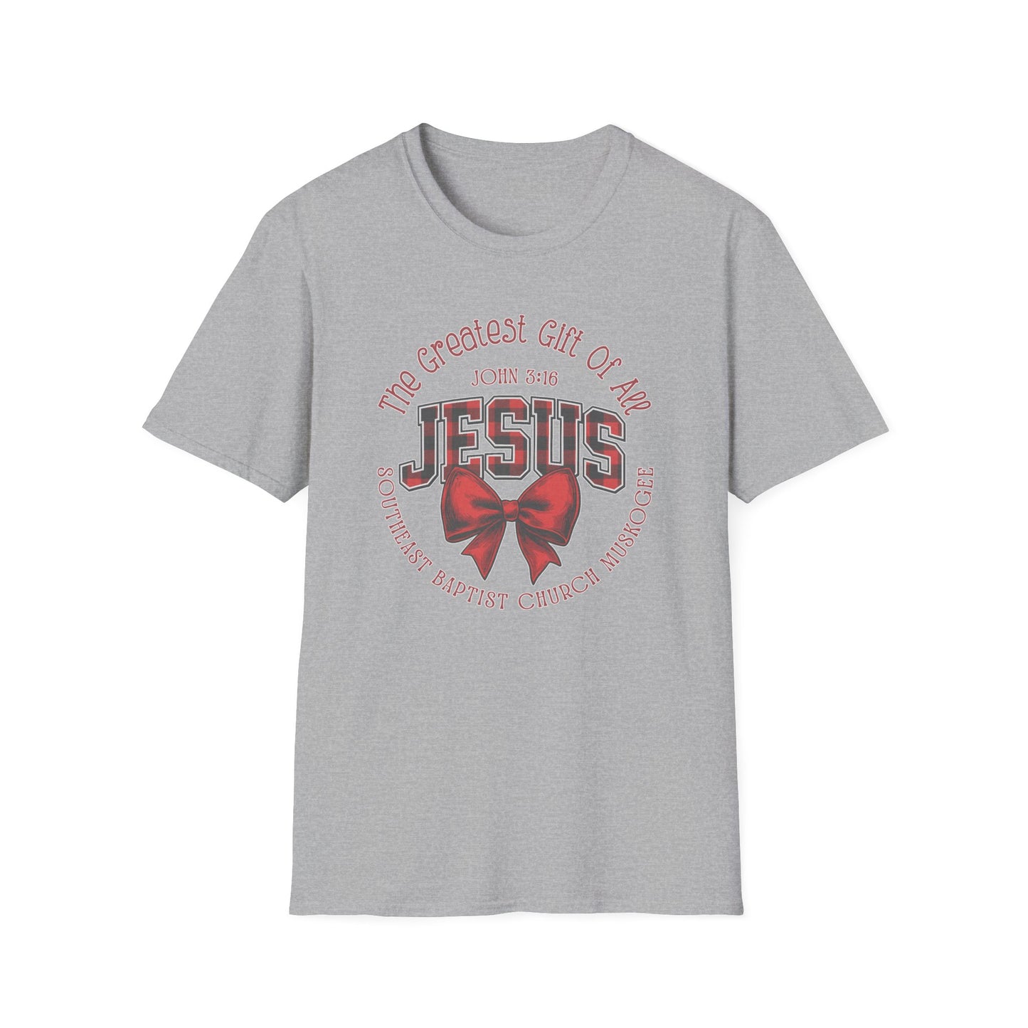 Jesus - The Greatest Gift Christian T-Shirt (John 3:16)