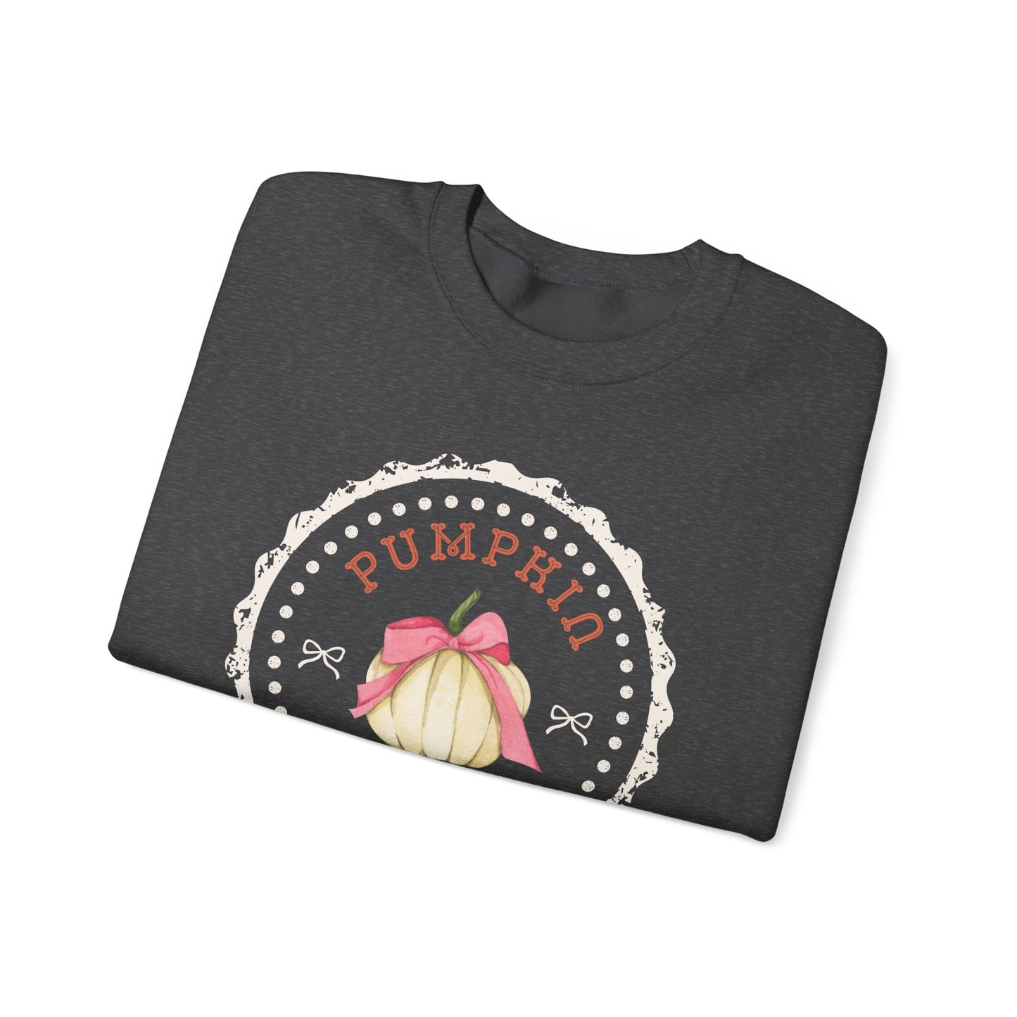 Pumpkin Patch Crewneck Sweatshirt — Fall Pumpkin Graphic Pullover