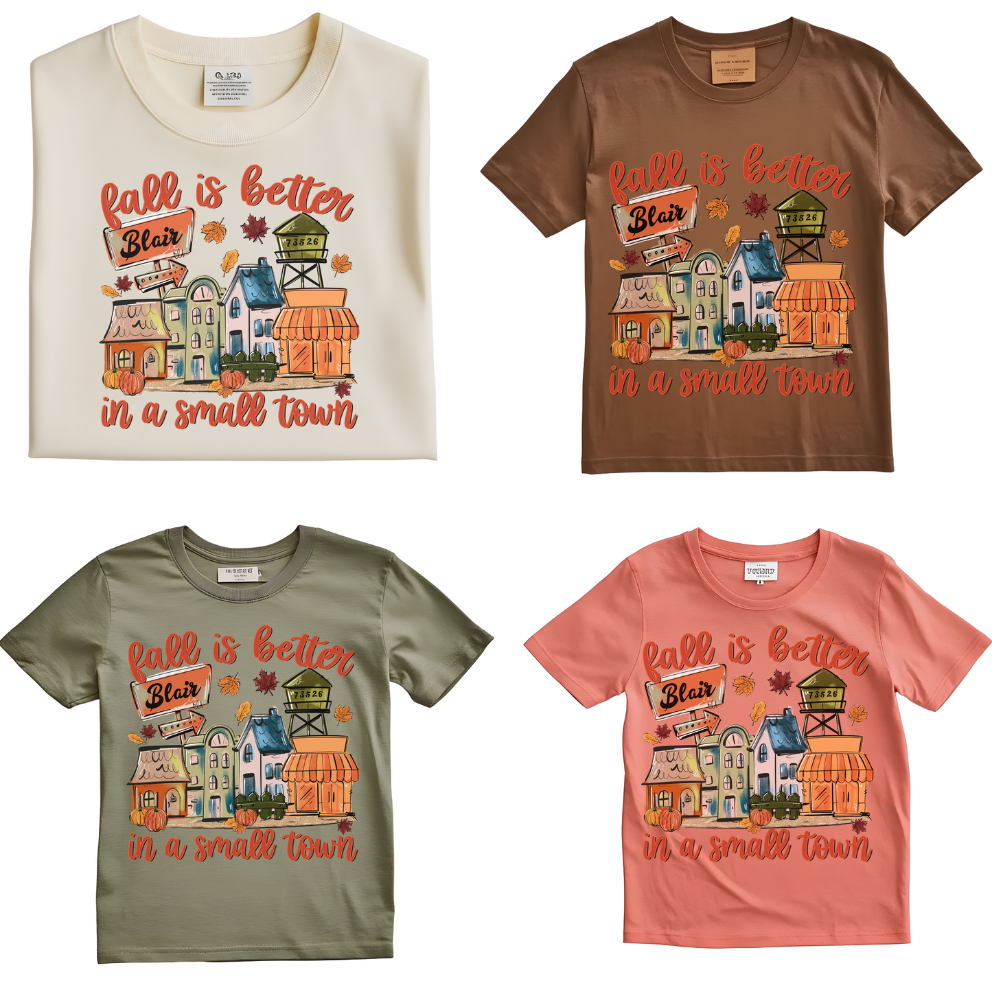 Fall is Better in a Small Town Tee
